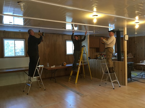 Facilities - Cabin Interior New Ceiling